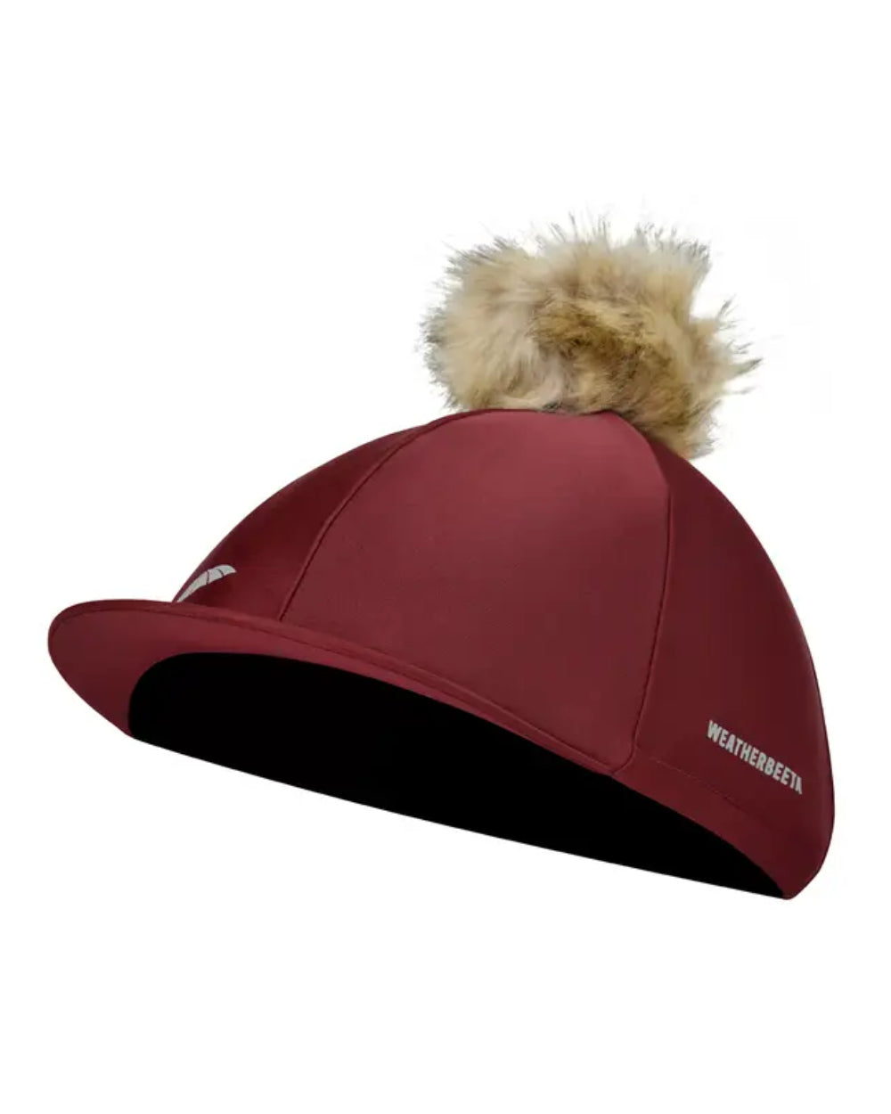 Maroon Coloured WeatherBeeta Prime Silk Hat On A White Background 