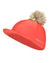 Bittersweet Red Coloured WeatherBeeta Prime Silk Hat On A White Background #colour_bittersweet-red