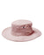 Light Pink Coloured Tilley Hat Wide Brim Wanderer On A White Background #colour_light-pink