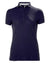 Navy coloured Helly Hansen Womens Polo on White background #colour_navy