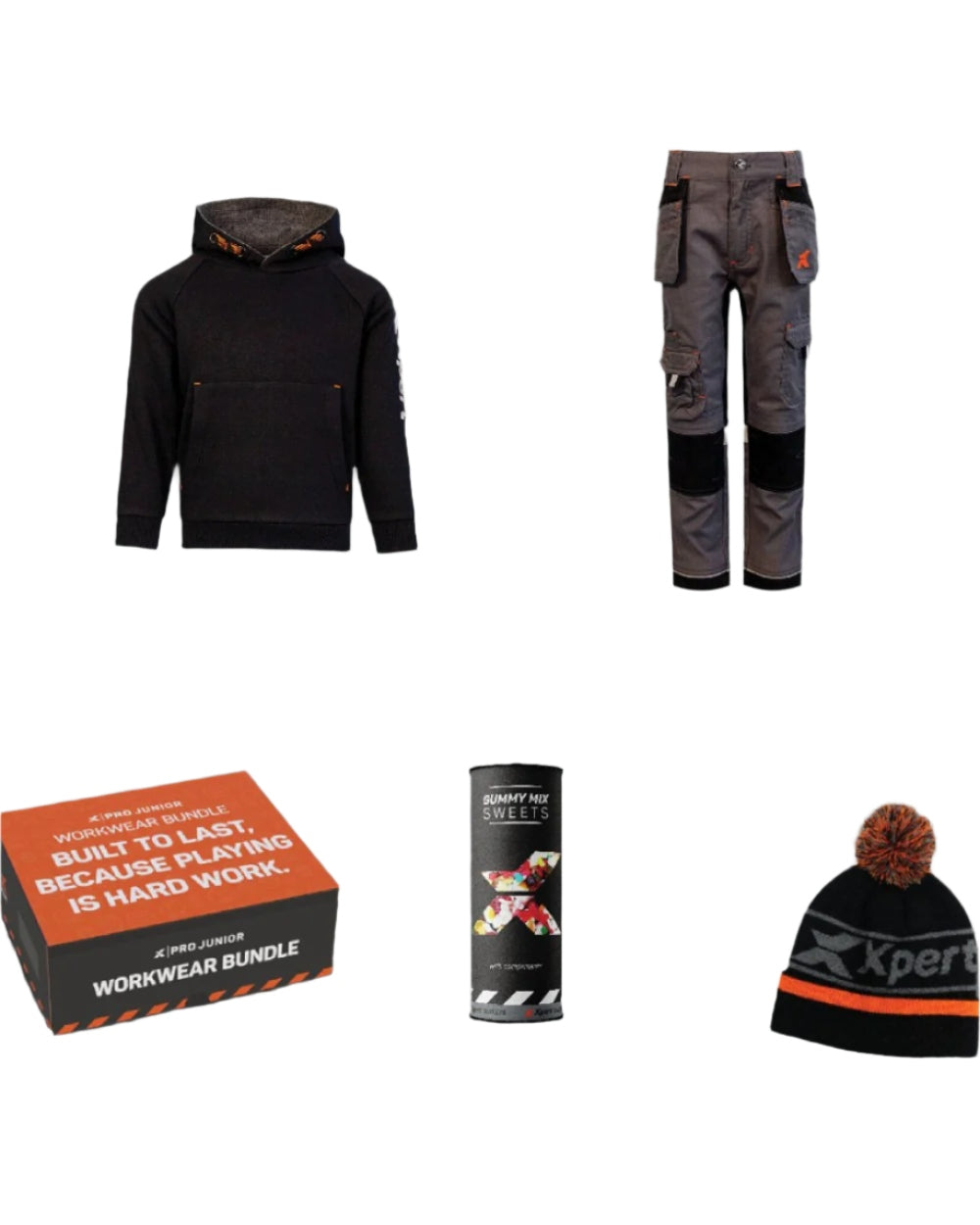 Black Coloured Xpert Children Pro Gift Bundle GGX 2024 on Grey Background
