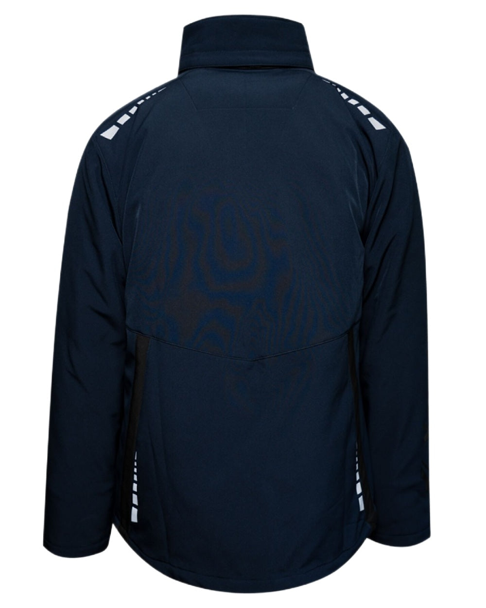 Navy Coloured Xpert Mens Pro 3 Layer TPU Tactical Shell Jacket on White Background
