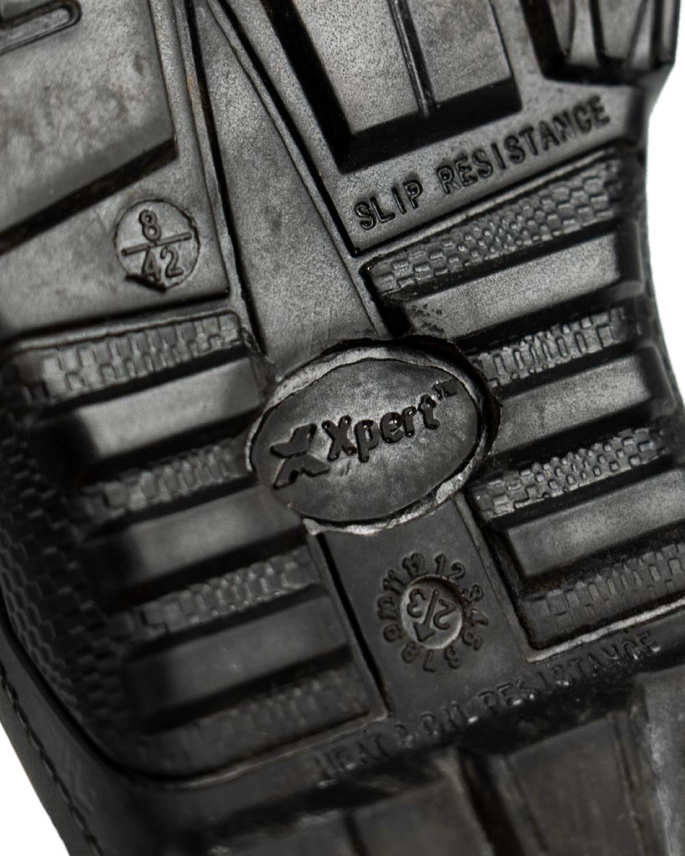 Brown Coloured Xpert Mens Pro Hutton S3L Safety Dealer Boots on White Background
