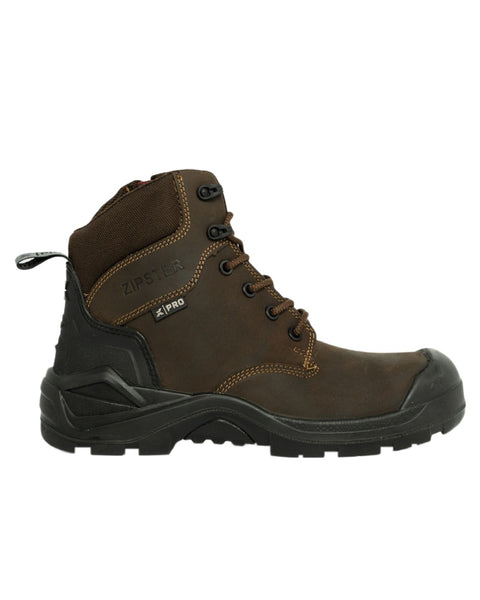 Xpert Mens Pro Zipster Safety Zip-Side Boots