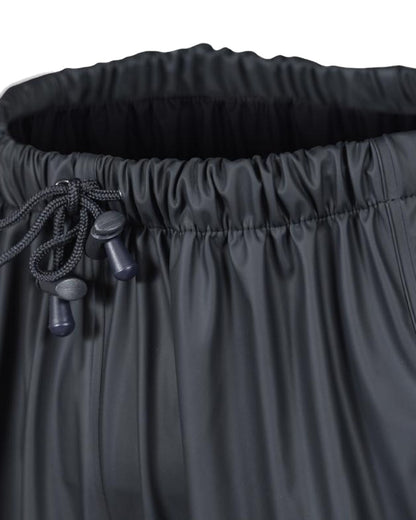 Navy Coloured Xpert Swampmaster No-Sweat Stormgear Waterproof Trousers on White Background
