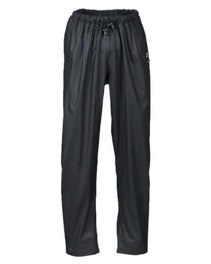 Navy Coloured Xpert Swampmaster No-Sweat Stormgear Waterproof Trousers on White Background
