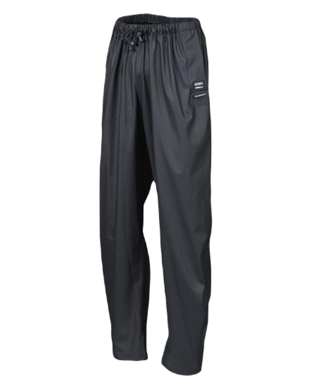 Navy Coloured Xpert Swampmaster No-Sweat Stormgear Waterproof Trousers on White Background
