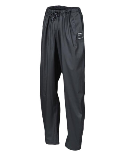 Navy Coloured Xpert Swampmaster No-Sweat Stormgear Waterproof Trousers on White Background
