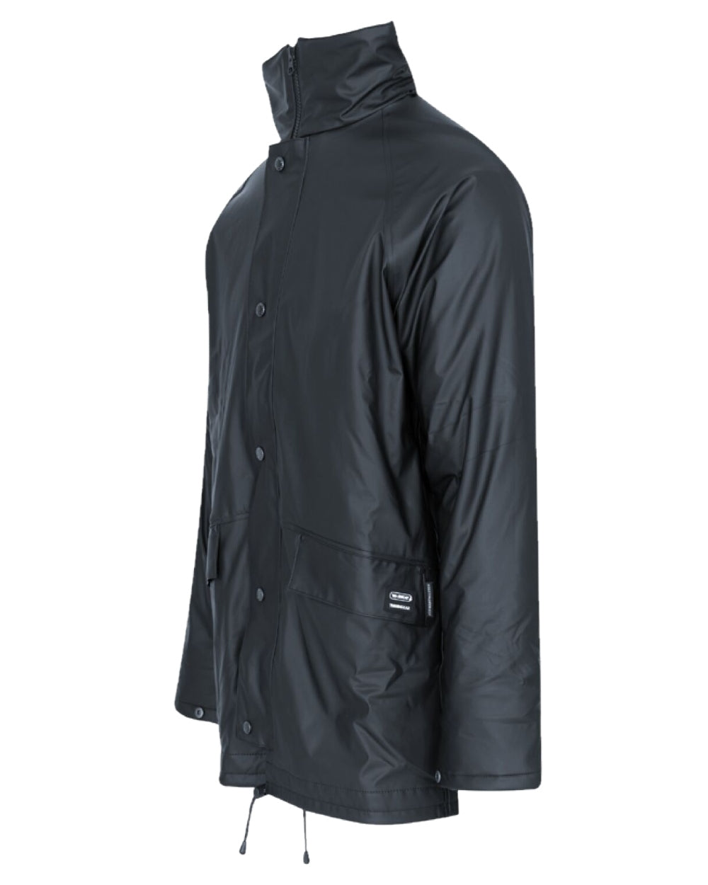 Navy Coloured Xpert Womens Swampmaster No-Sweat Thermgear Waterproof Lined Jacket on White Background
