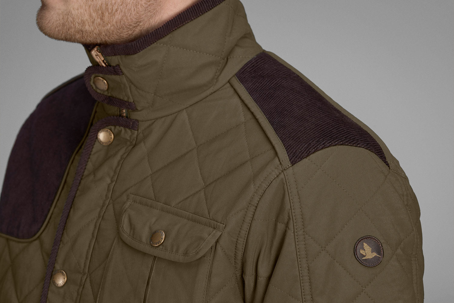 Seeland Woodcock Advanced Quilted Jacket | Shaded Olive 