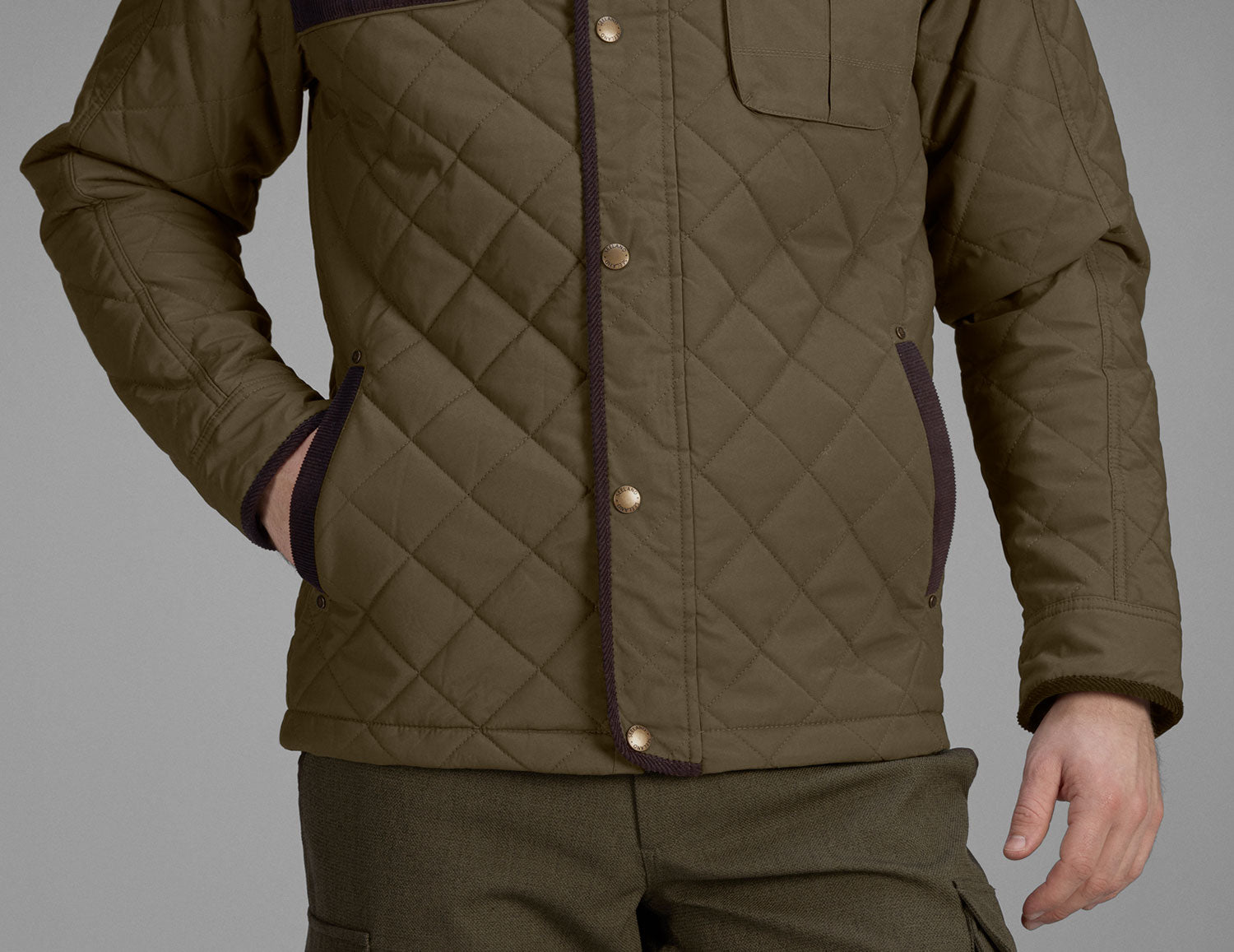 Seeland Woodcock Advanced Quilted Jacket | Shaded Olive 