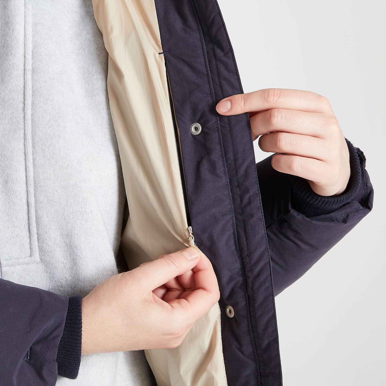 inside pocket Craghoppers Eriboll Padded Jacket | Dark Navy