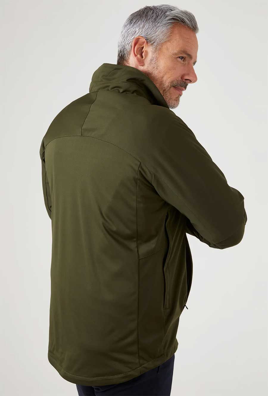 Back Detail Alan Paine Westermoor Softshell Jacket