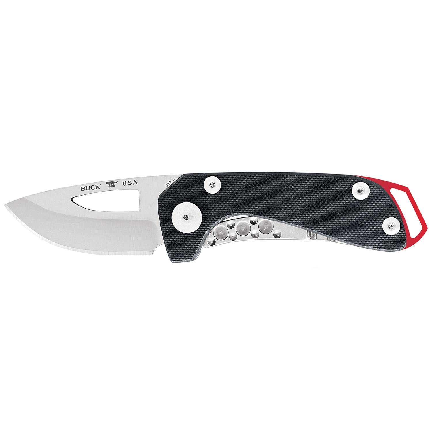 Black 417 Budgie Folding Knife by Buck Knives  