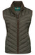 Alan Paine Ladies Highshore Quilted Gilet in Dark Olive