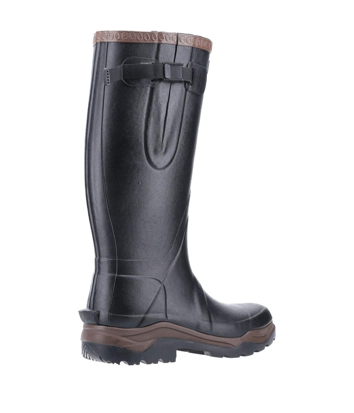 Black Cotswold Compass Rubber Neoprene Lined Wellington Boots 