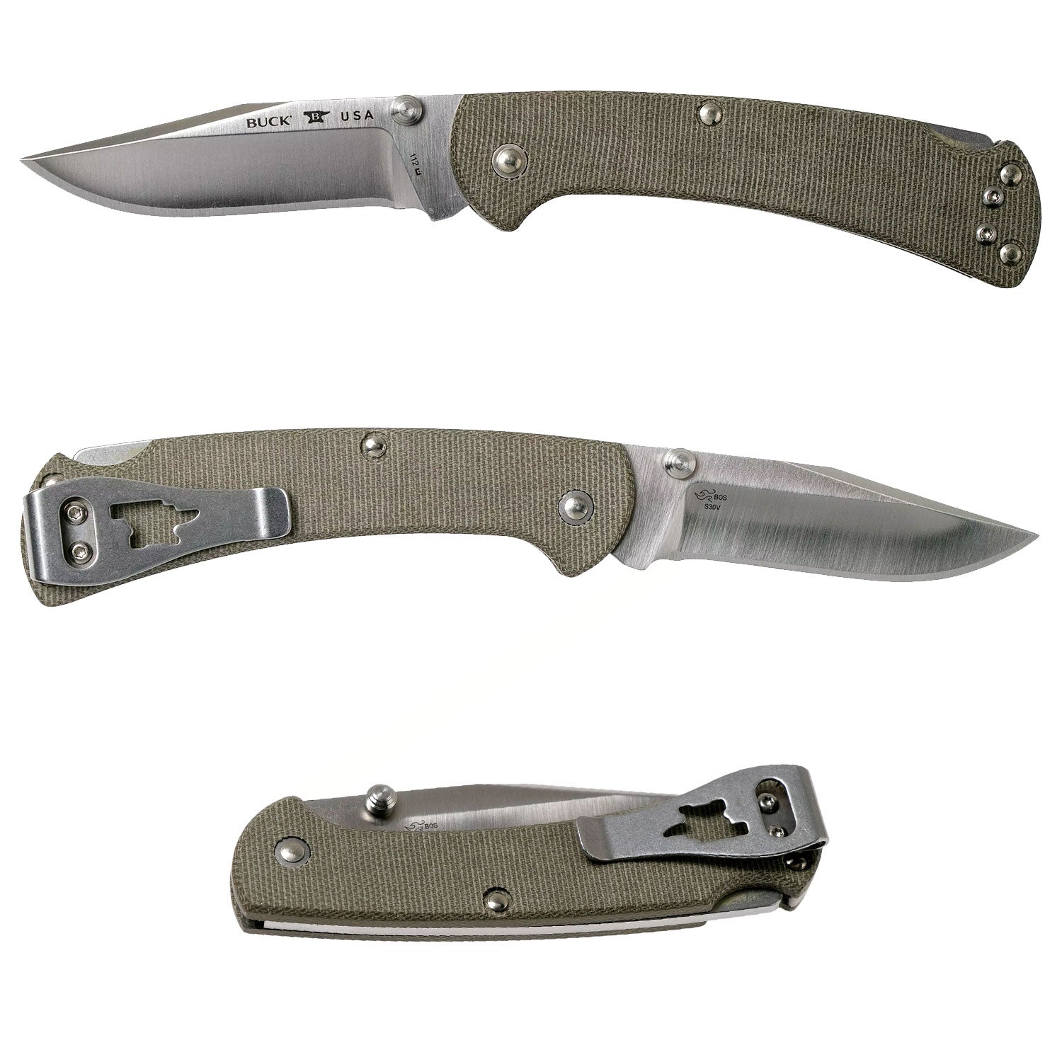 Green Buck Ranger Pro Slim Knife