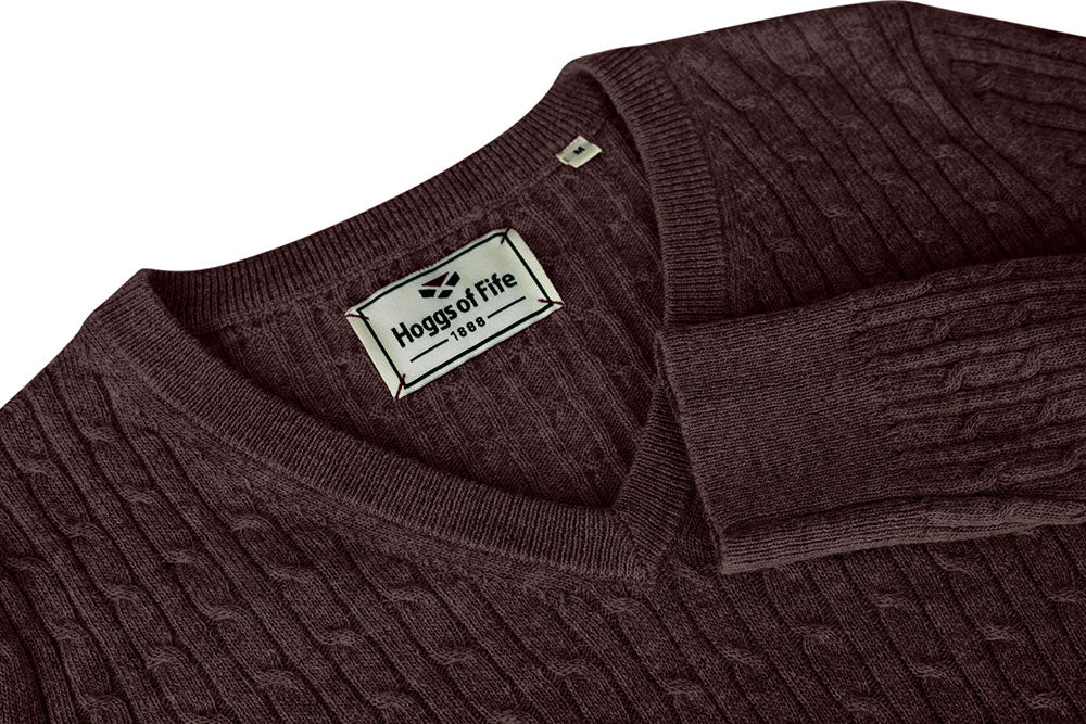 Redwood Hoggs Lambswool Vee Neck Pullover 