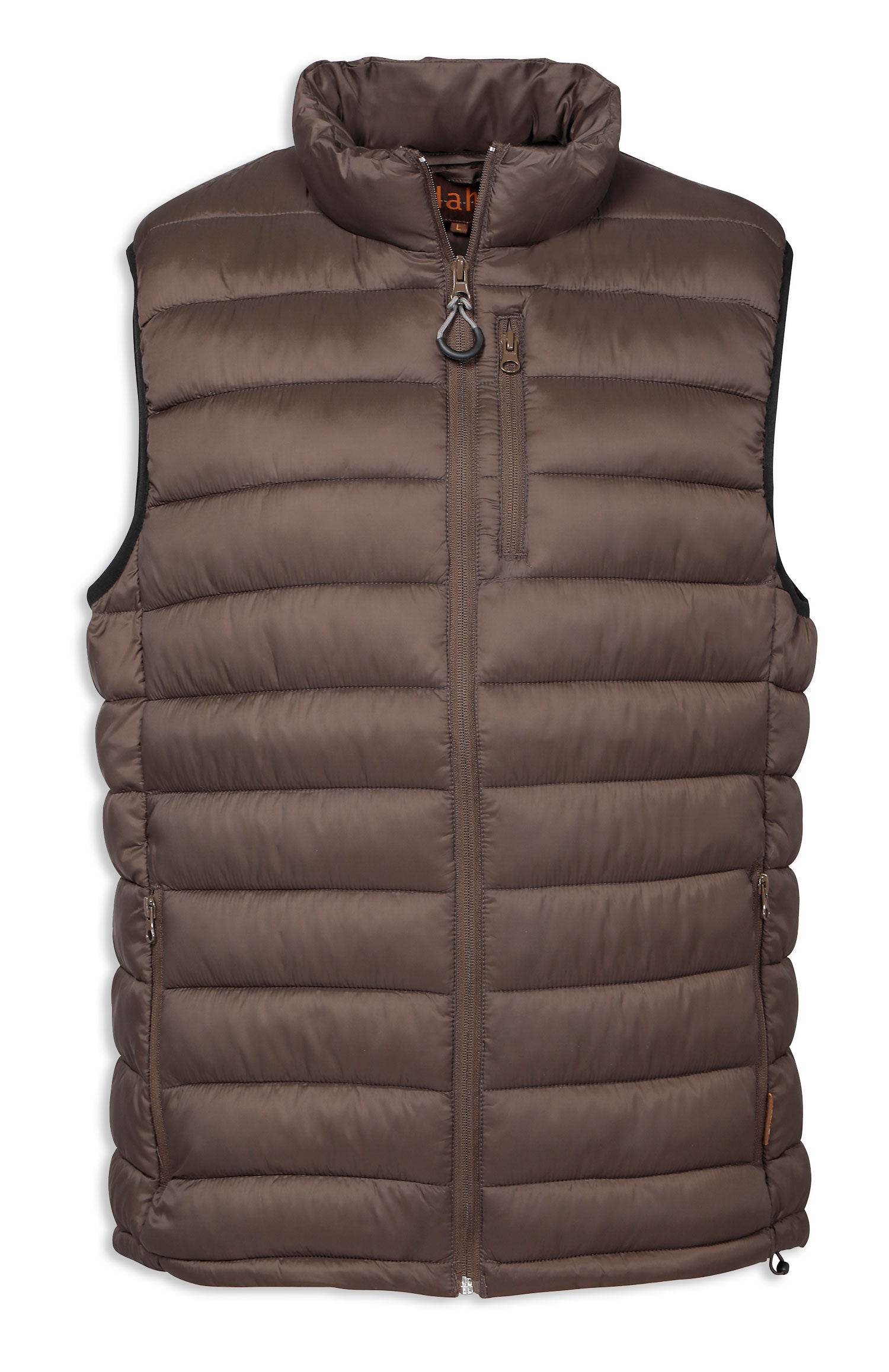 Brown Percussion Trekking Quilted Gilet 