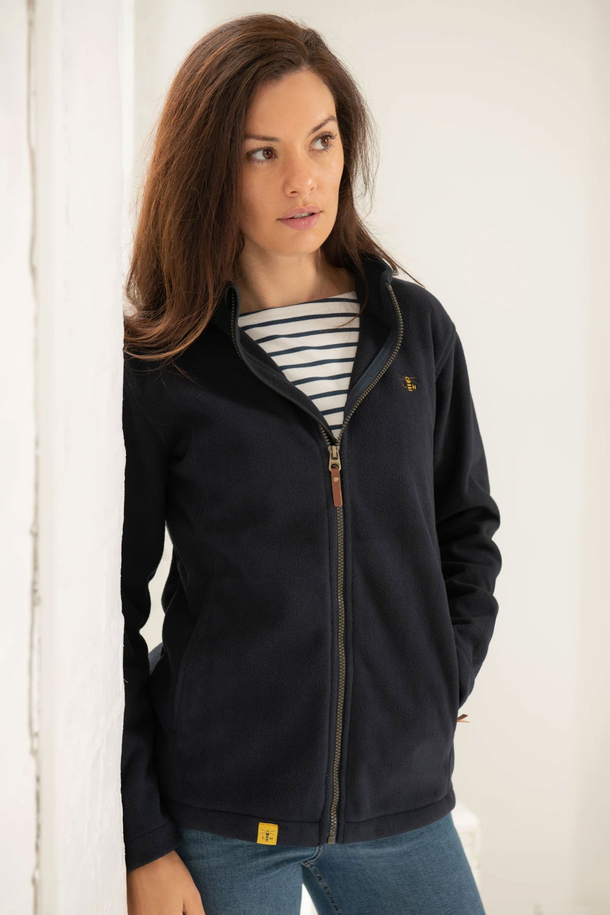 Lighthouse Ashby Waterproof Fleece in Navy 