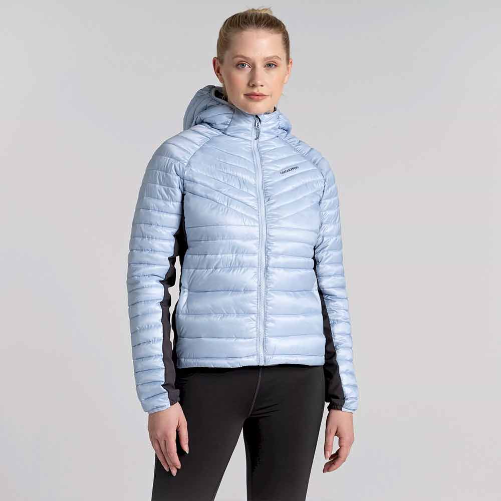 Craghoppers ExpoLite Ladies Hooded Insulated Jacket- Autumn Mist