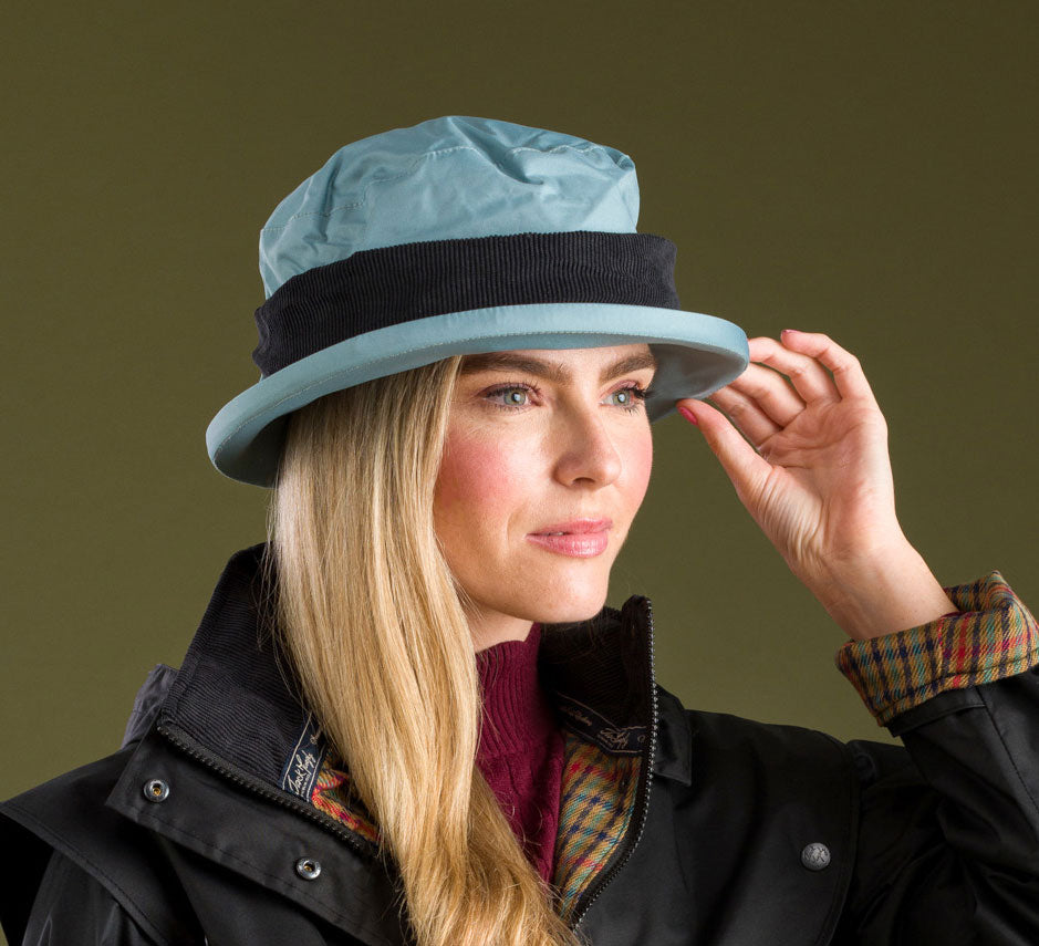 Smoke Blue Jack Murphy Malvern Heritage Rain Hat 