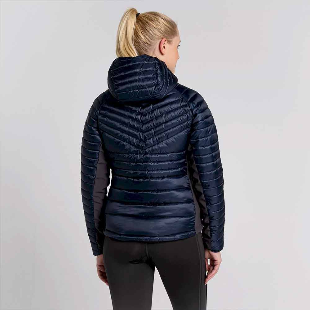 Craghoppers ExpoLite Ladies Hooded Insulated Jacket- Dark Navy