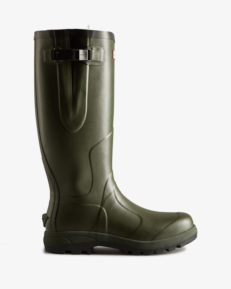 Hunter Balmoral Side Adjustable Classic Unisex Wellington in Green