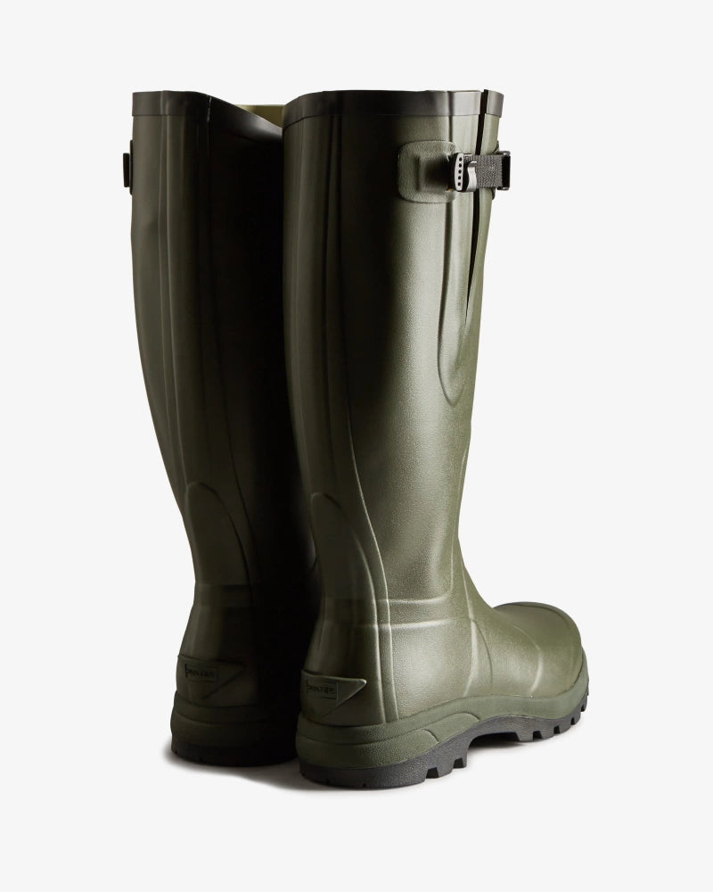 Hunter Balmoral Side Adjustable Classic Unisex Wellington in Green