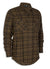 Deerhunter Marvin Cotton Flannel Check Shirt in Green #colour_green