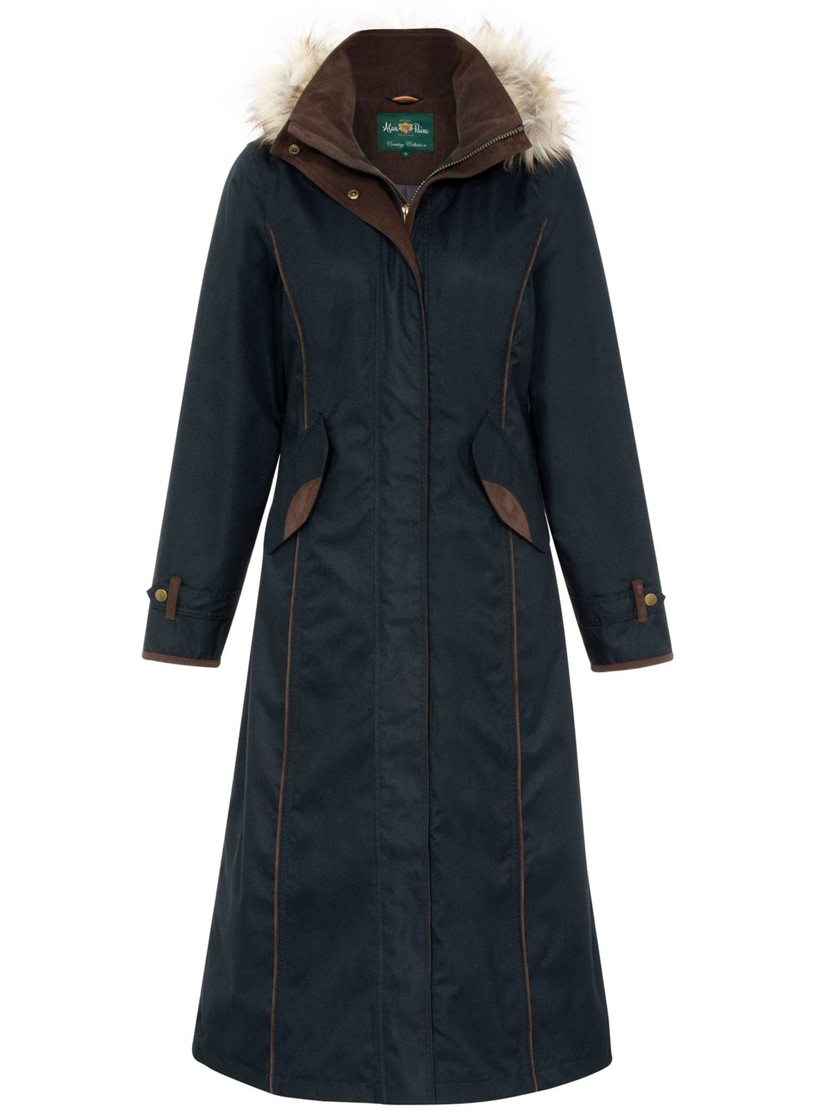 Alan Paine Fernley Long Waterproof Coat - Hollands Country Clothing 