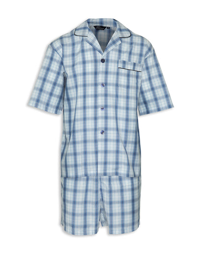 Light Blue Champion Richmond Shorts Pyjamas 