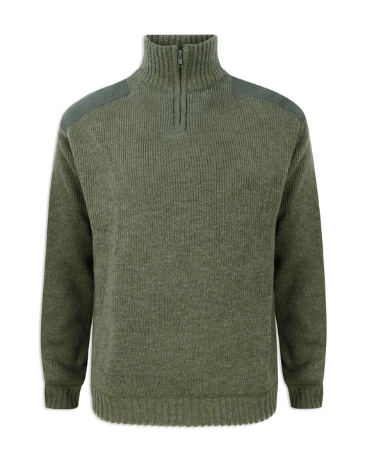 Hoggs of Fife Hebrides Zip Neck Windproof Pullover