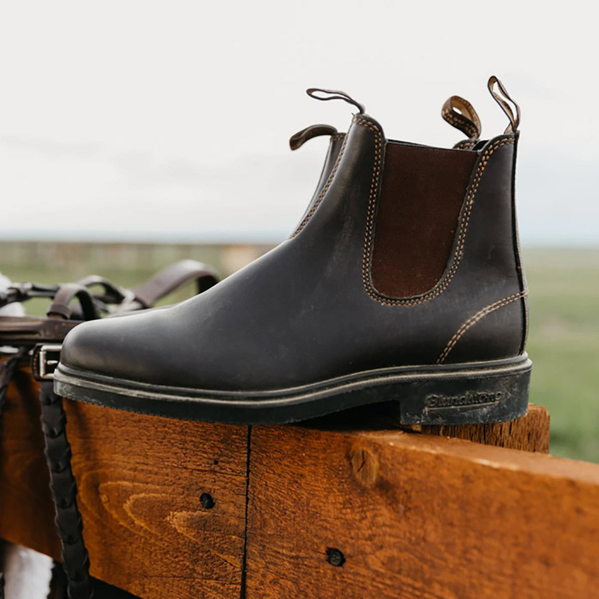 Blundstone 062 Stout Brown Chelsea Boots