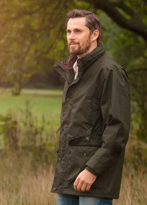 Barbour broom 2025 wax jacket