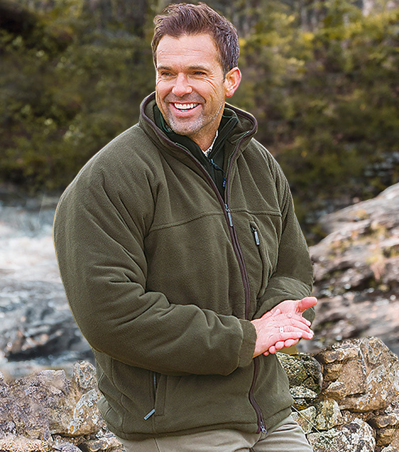 Hoggs of Fife Ghillie II Padded Waterproof Fleece Jacket