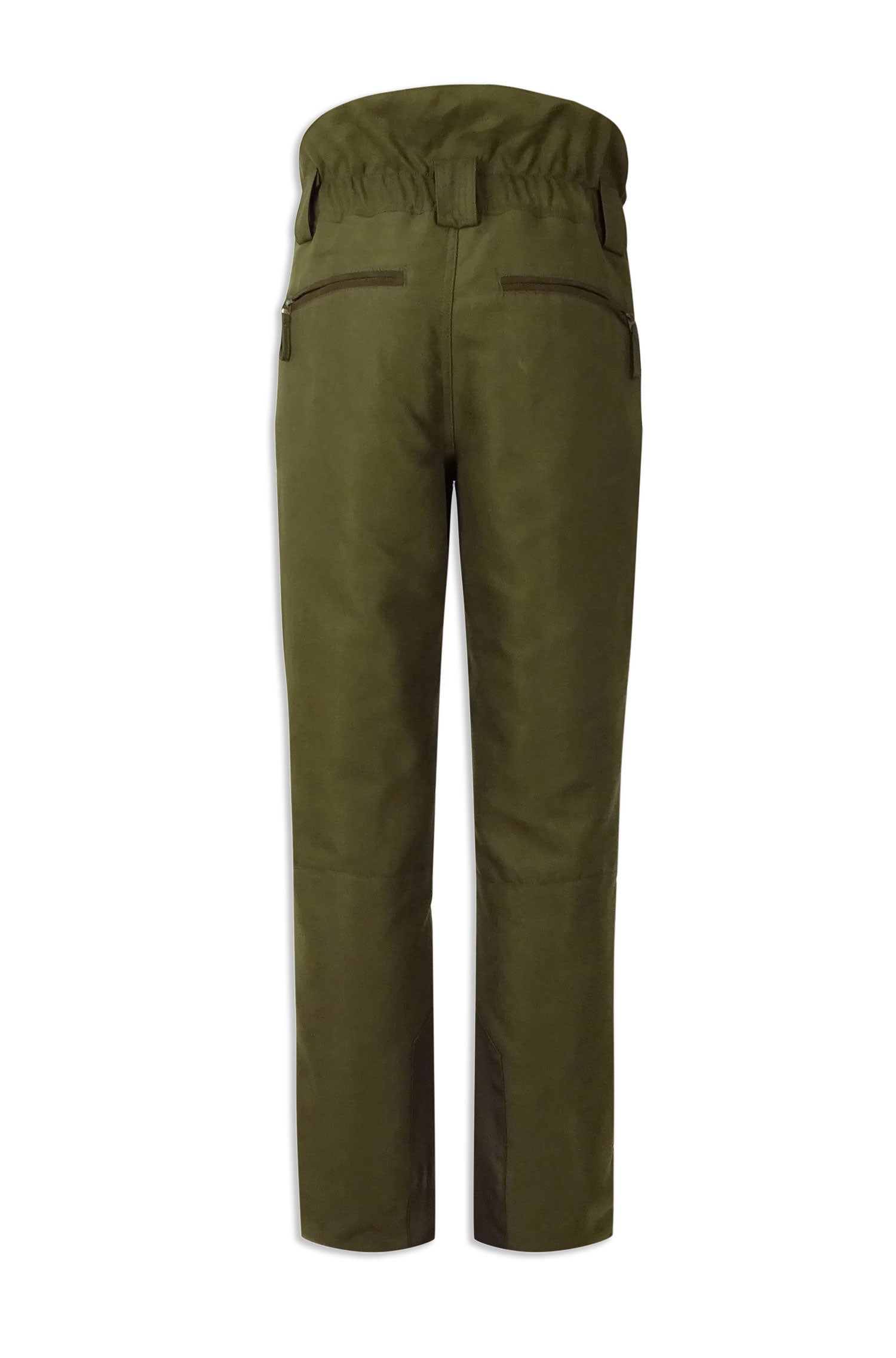 Back Hoggs of Fife Kincraig Waterproof Field Trousers | Olive Green