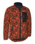 Deerhunter Camou Fibre Pile Fleece Jacket | Lined - Hollands Country Clothing #colour_orange-camou