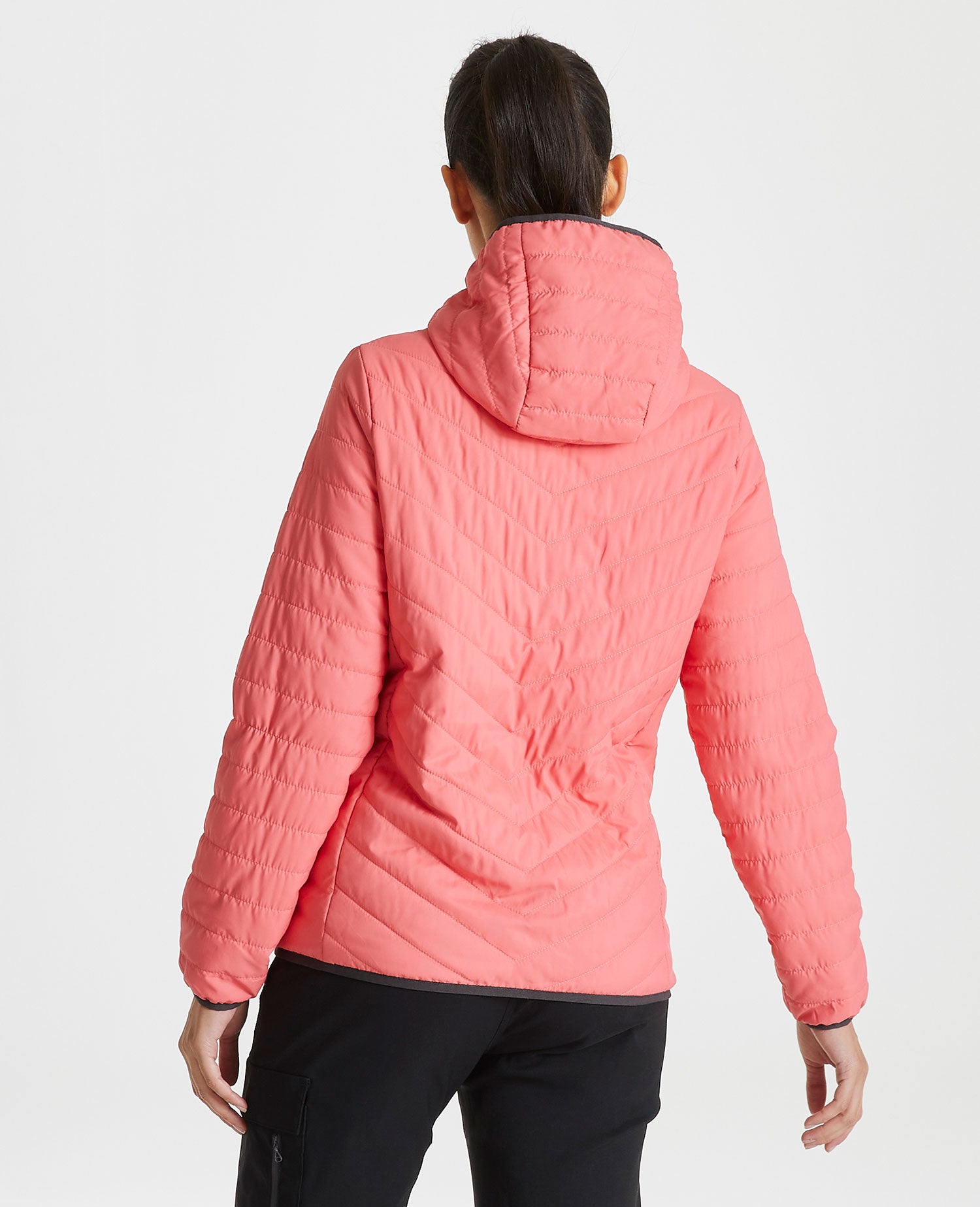 Dusty Coral / Lunar Grey Craghoppers Ladies Compresslite V Jacket