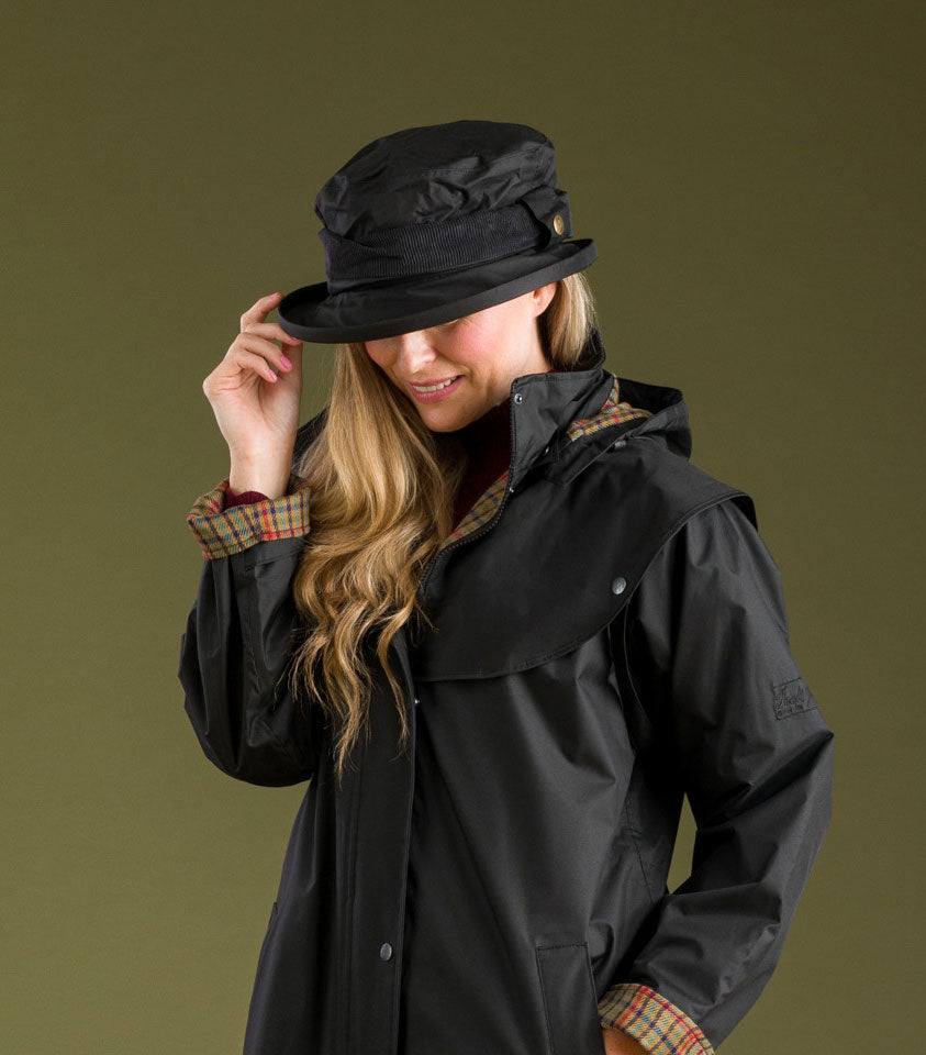 Black  Jack Murphy Malvern Heritage Rain Hat