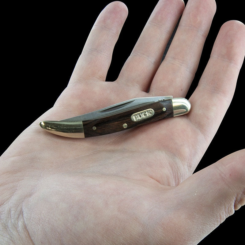 Hand sized Single Blade Compact Pocket Knife by Buck Knives  