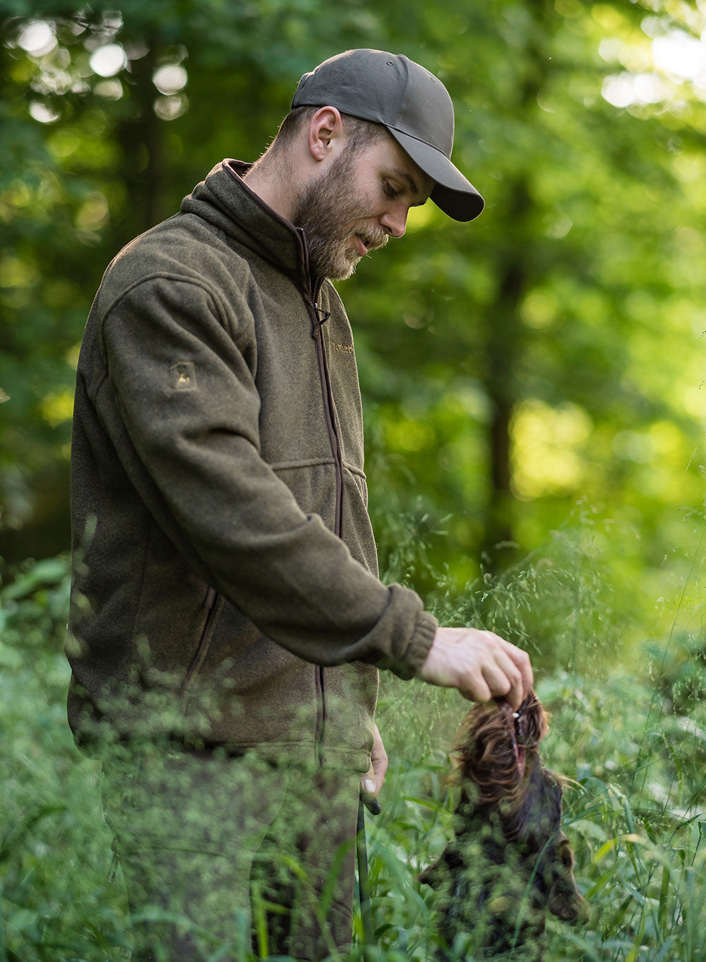 Hunter green clearance fleece jacket