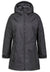 Black Musto Ladies Corsica Long Primaloft® Jacket #colour_black