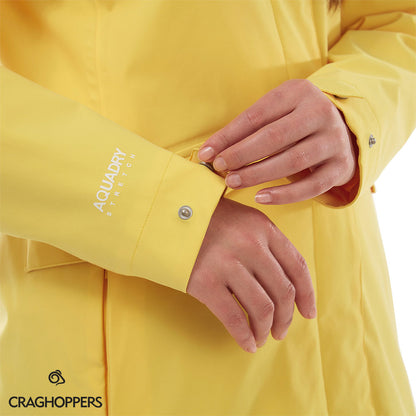 cuff adjusters Limoncello Craghoppers Salia Mid Length Waterproof Jacket