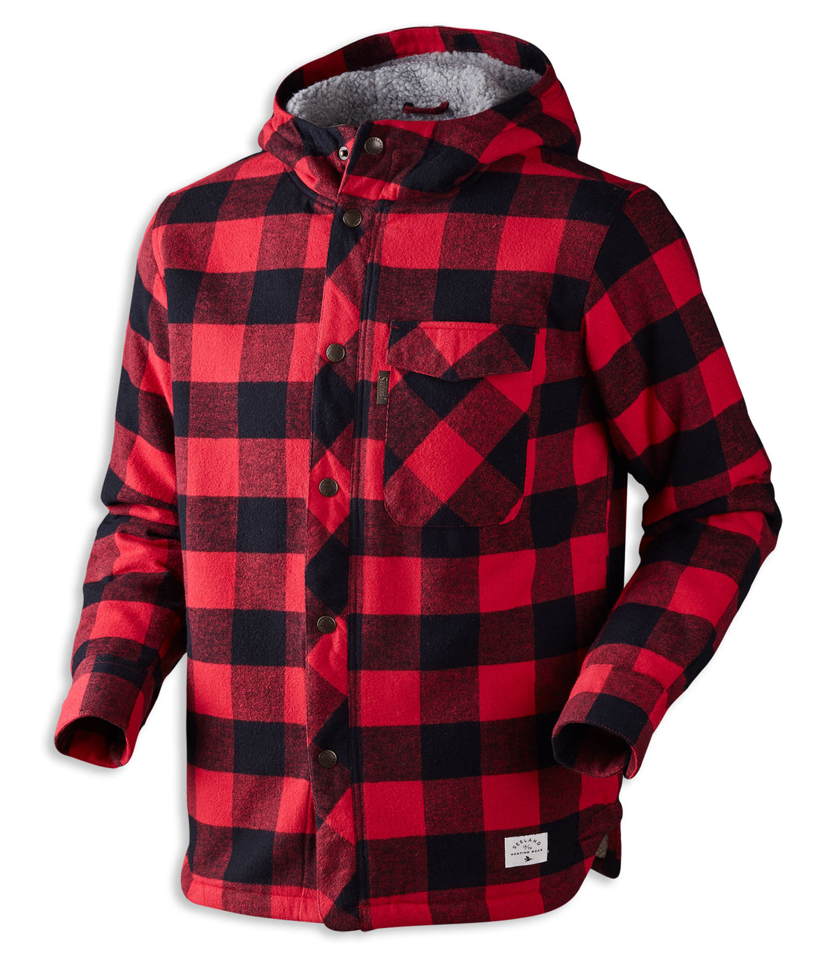 Seeland Canada Jacket | Red Black Lumber jack Check