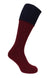 Hoggs 1901 Contrast Turnover Top Long Socks