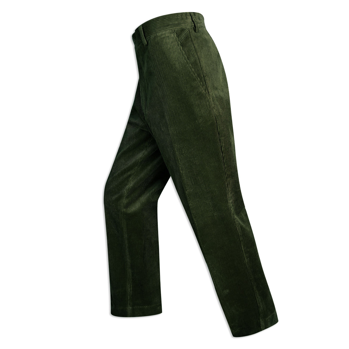 Hoggs of Fife Heavyweight Cord Trousers | Olive 