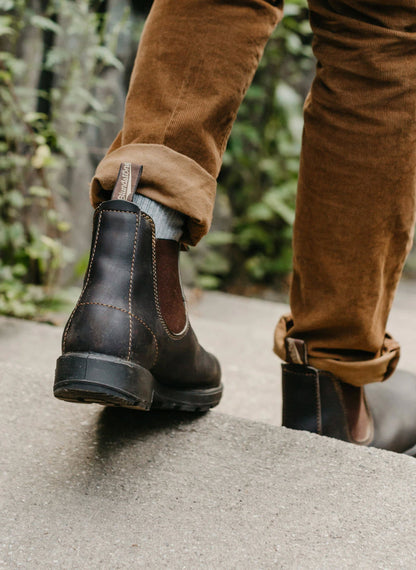 Slip on Original 500 Series Leather Boots by Blundstone 