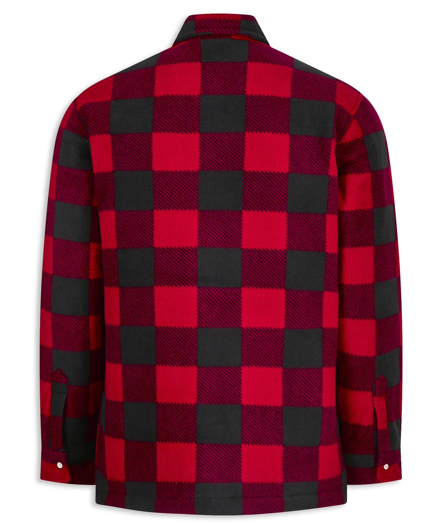 Back red black check lumberjack shirt 