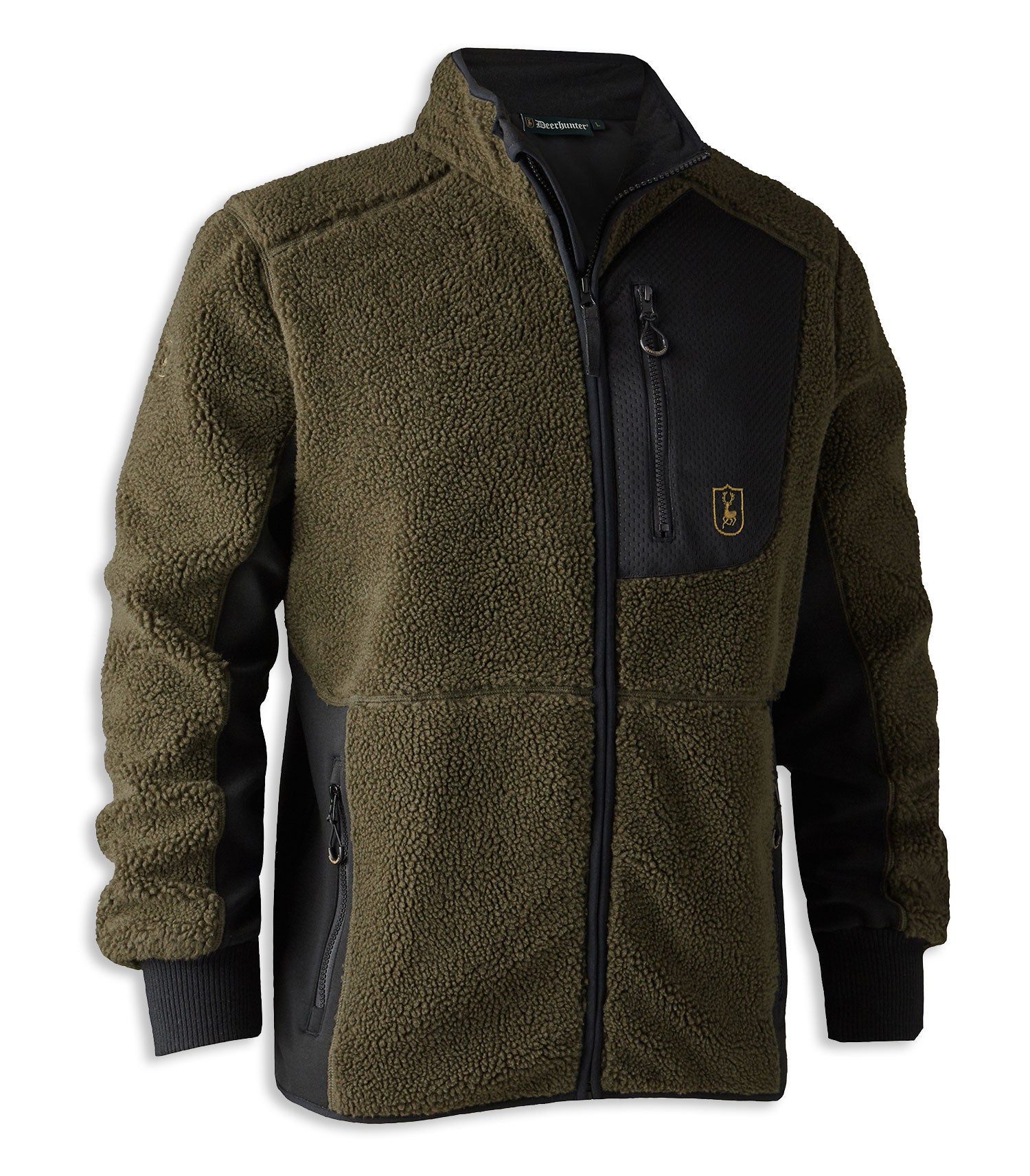 Adventure Green Deerhunter Rogaland Fiber Pile Jacket 